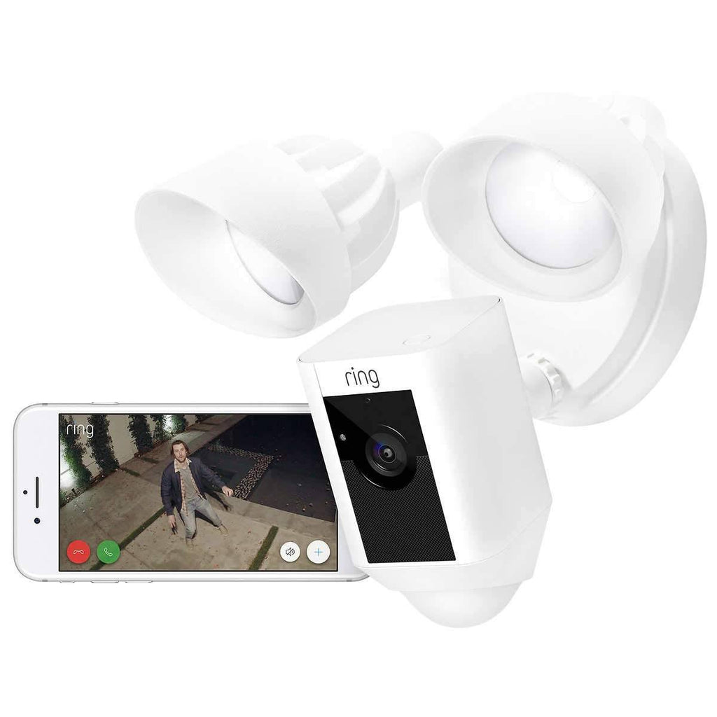 Floodlight Camera with Chime Pro White C273534
