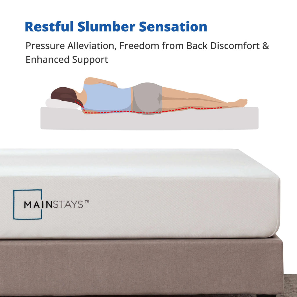 Green Tea Infused Memory Foam Mattress, Twin N70417