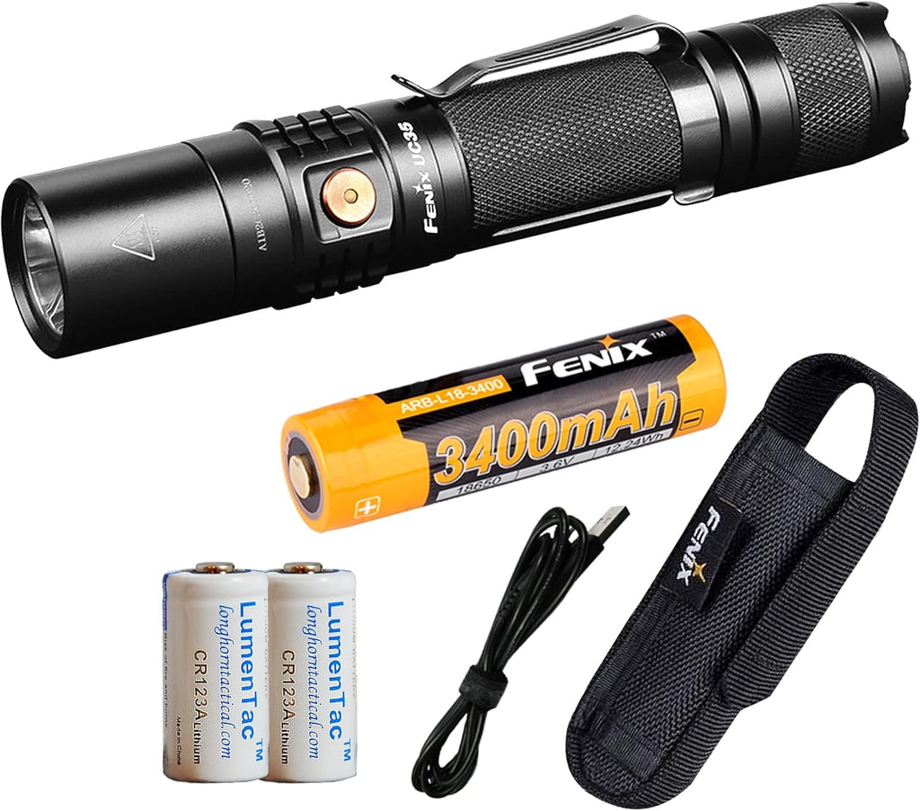 1000 Lumen Rechargeable Tactical Flashlight Q509828