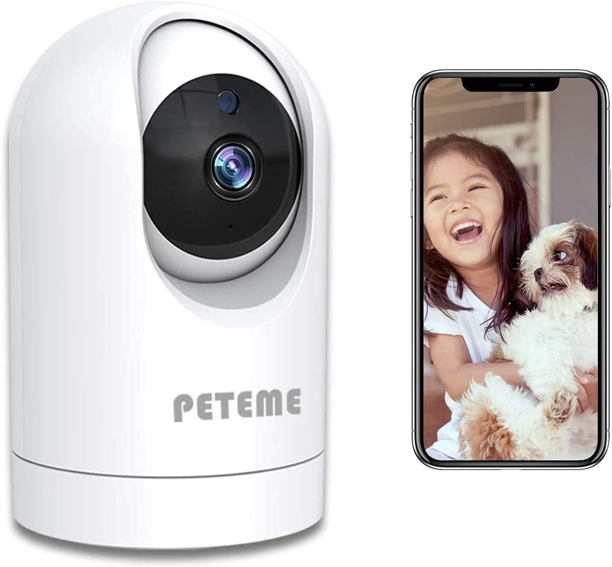 5 Color Display Video Baby Monitor with Pan/Tilt Camera T742490
