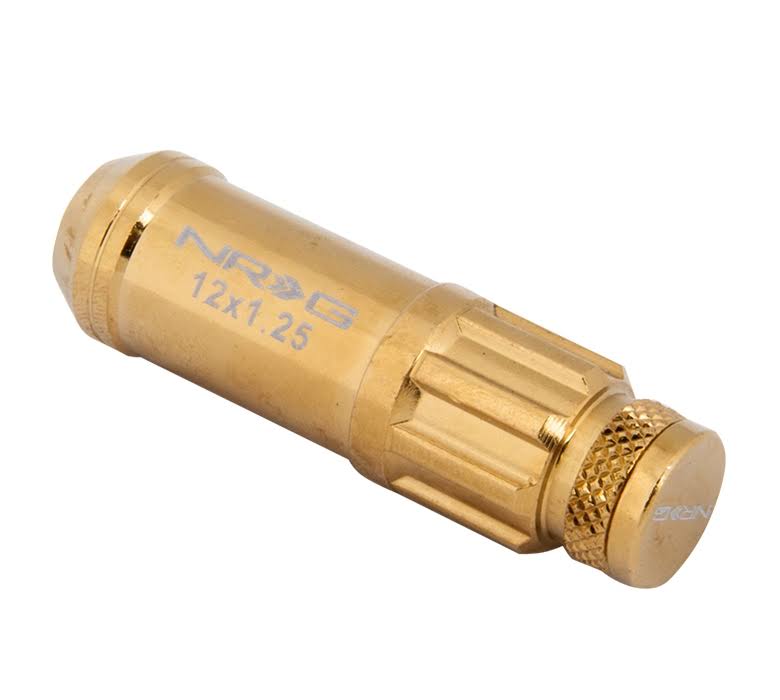 21 PC Chrome Gold Lug Nut Set W21660