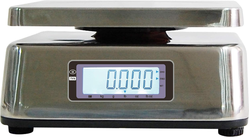 Stainless Steel Washdown Scale, 30lb Capacity W213