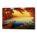 Orange Acrylic Painting Print on Canvas C500