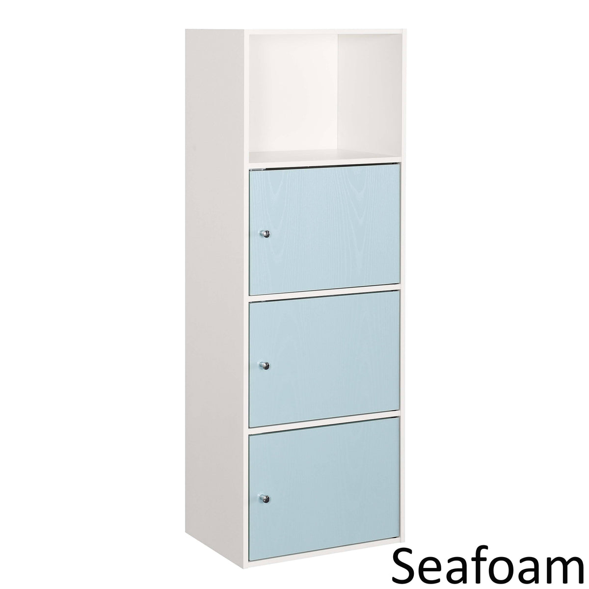 White 3-Door Cabinet I2510