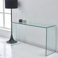 Transparent Tempered Glass Console Table S915907