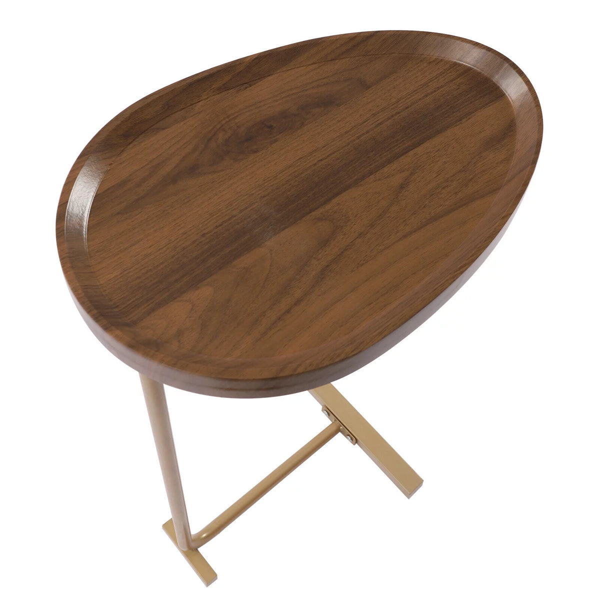 Gold Metal End Table 24 inch C229517