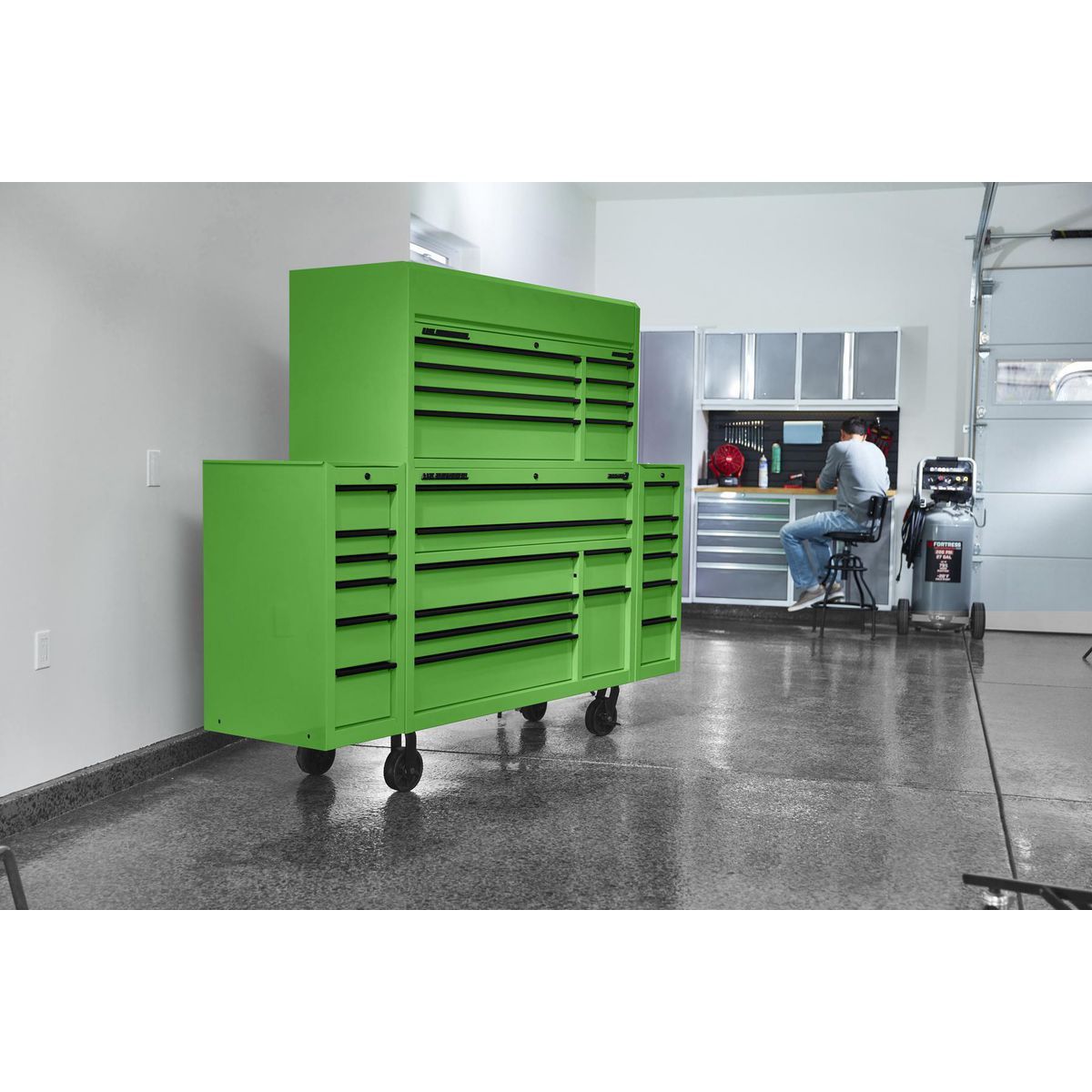 56 in. x 22 in. Green Top Chest L4830