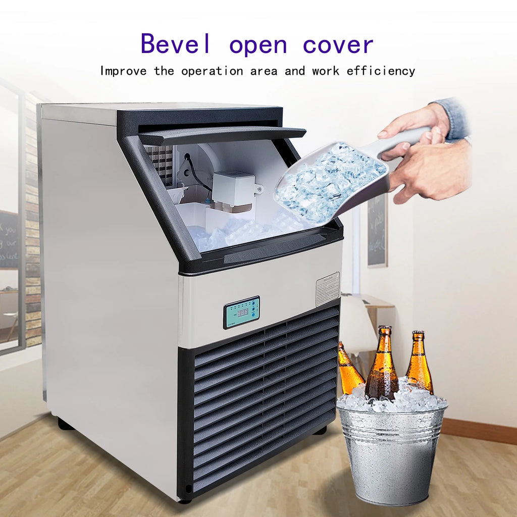 Commercial Auto Ice Cube Machine 132 LBS/Day I4519