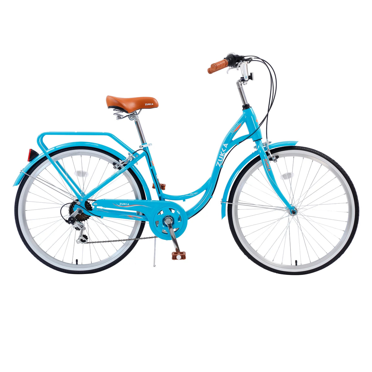 26 inch 7 Speed Steel Frame Girls Bicycle O130