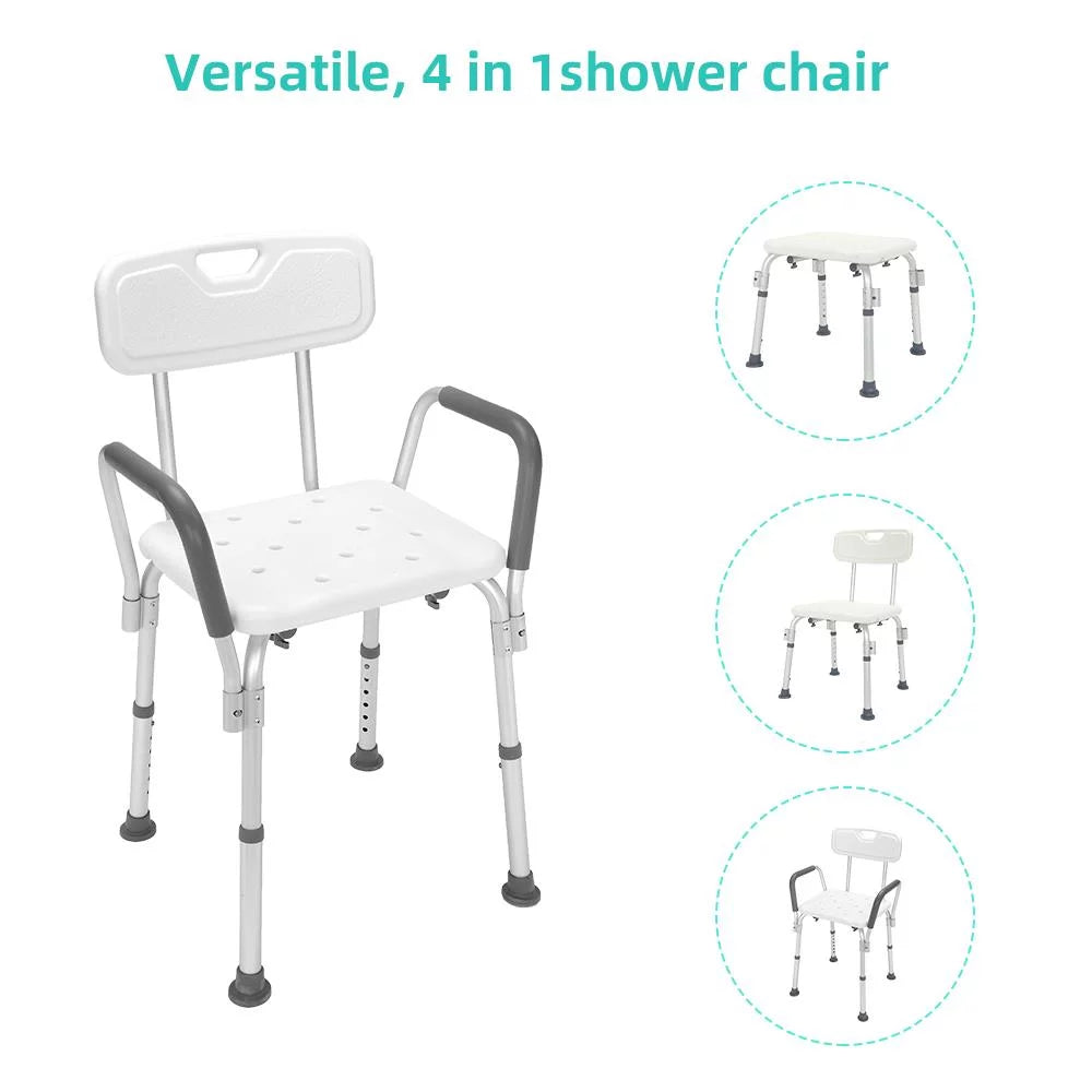 Heavy Duty Shower Chair with Arms F310992