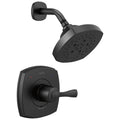 Matte Black Shower Only Faucet with Single Lever Handle Q77777