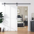 White Sliding Barn Door with Hardware Kit Z19034