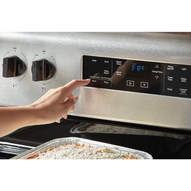 5.3 cu. ft. Electric Range with Steam Clean in Black J335