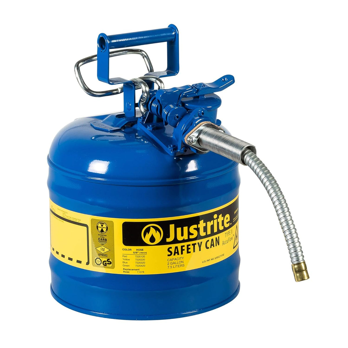 5 Gallon Galvanized Steel Type II Safety Can S59305