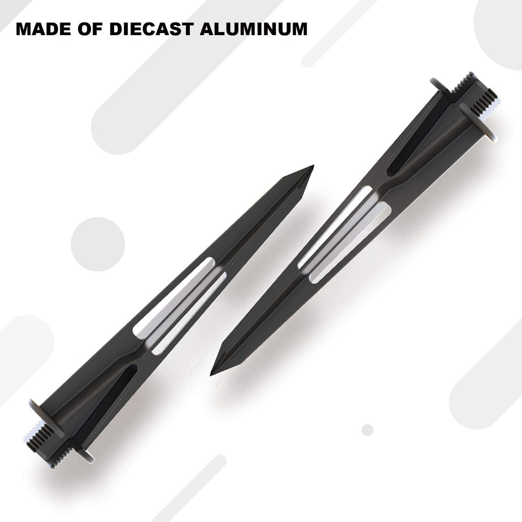 Metal Ground Spike Stake Replacement 3/4 IN-14 NPSM Male Thread E66817