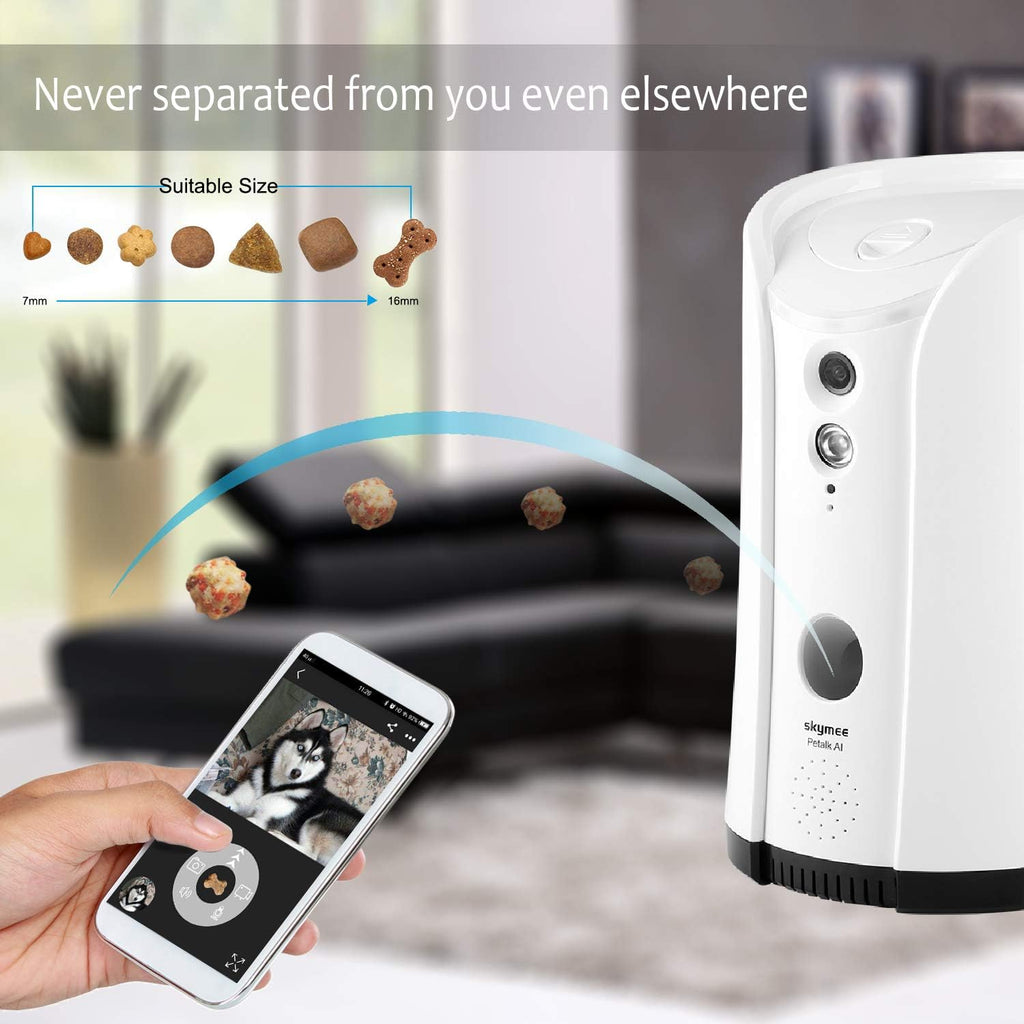 WiFi Remote Pet Camera with 180° PTZ and Night Vision F988734