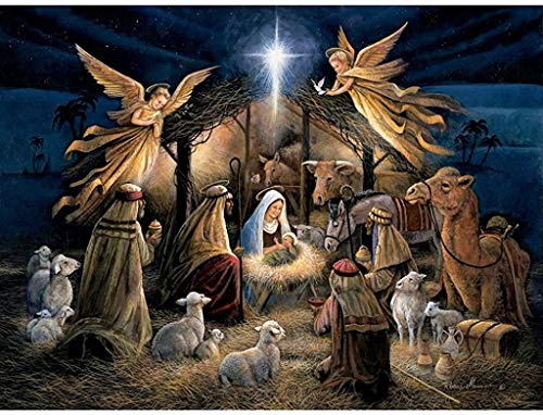 500 Piece Christmas Nativity Jigsaw Puzzle F605310