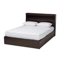 Queen Size 6 Drawer Wood Platform Storage Bed E179