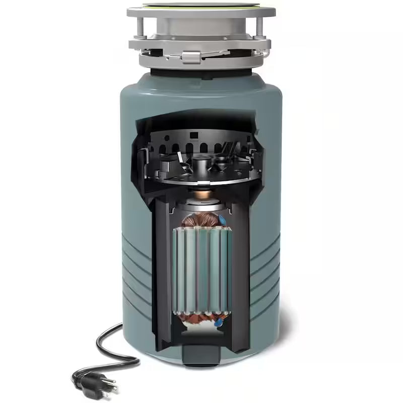 1 hp Continuous Feed Garbage Disposal with Power Cord C13840