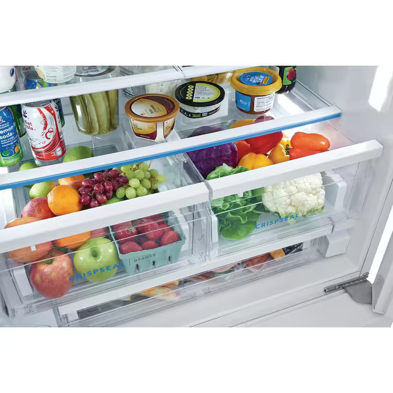 27.8 Cu. Ft. French Door Refrigerator in White Y2183