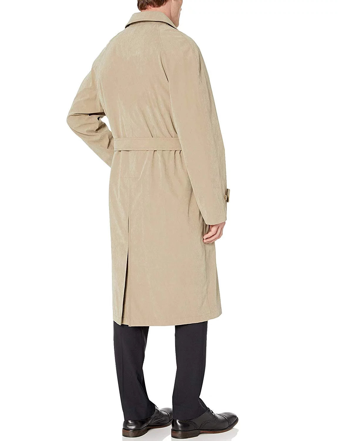 Taupe Full Length Raincoat D15799