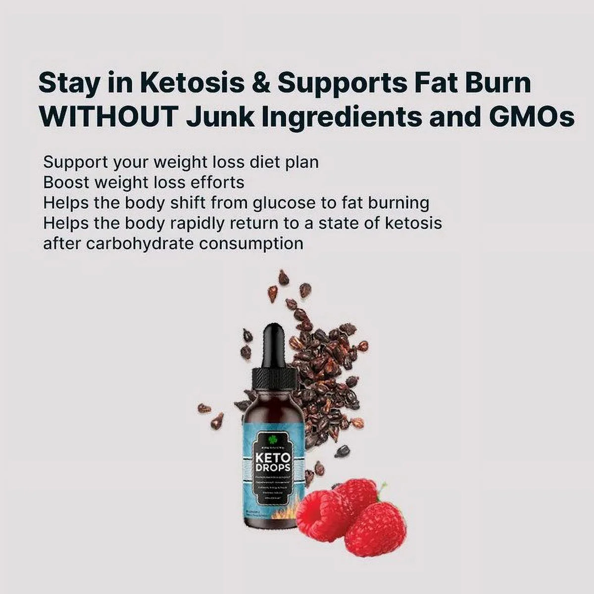 2 oz Keto Fat Burner Drops U95275