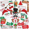 Christmas Photo Booth Props 38pc Set L360