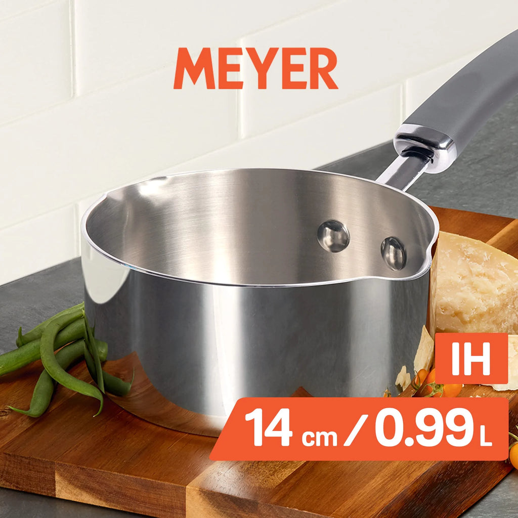 14Cm Stainless Steel Triply Milkpan C620