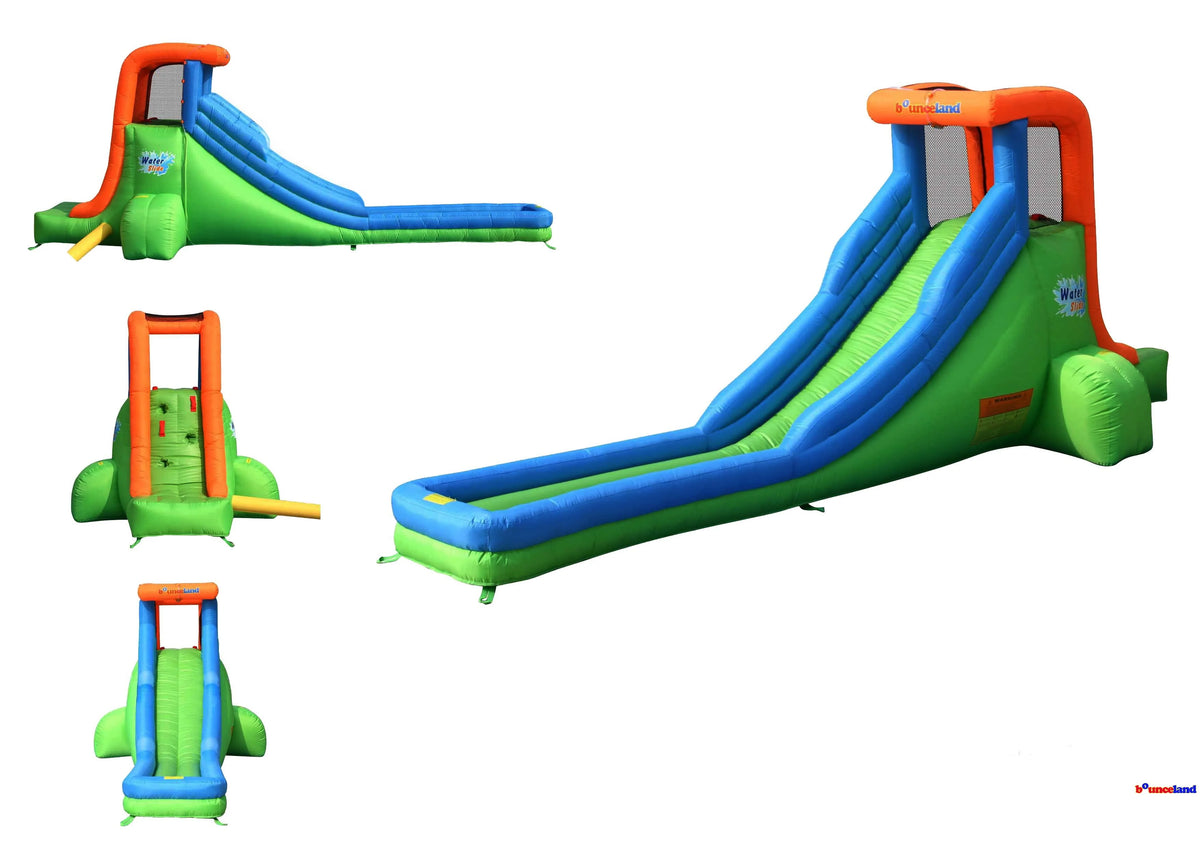 Green Single Water Slide D354