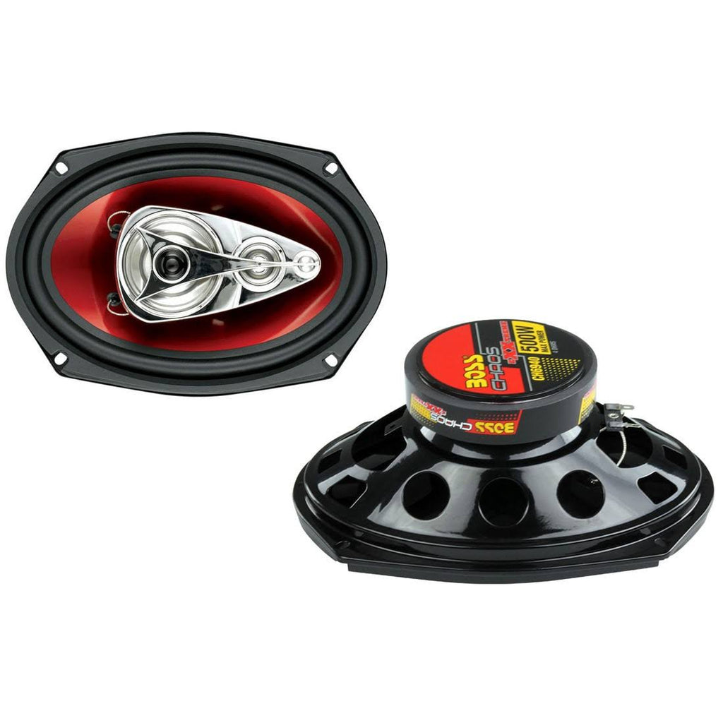 6x9 4-Way Car Coaxial Speakers 4 Pair T547