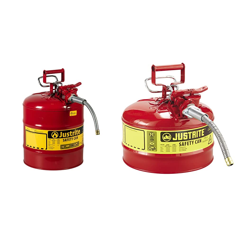 5 Gallon Galvanized Steel Type II Safety Can S59305