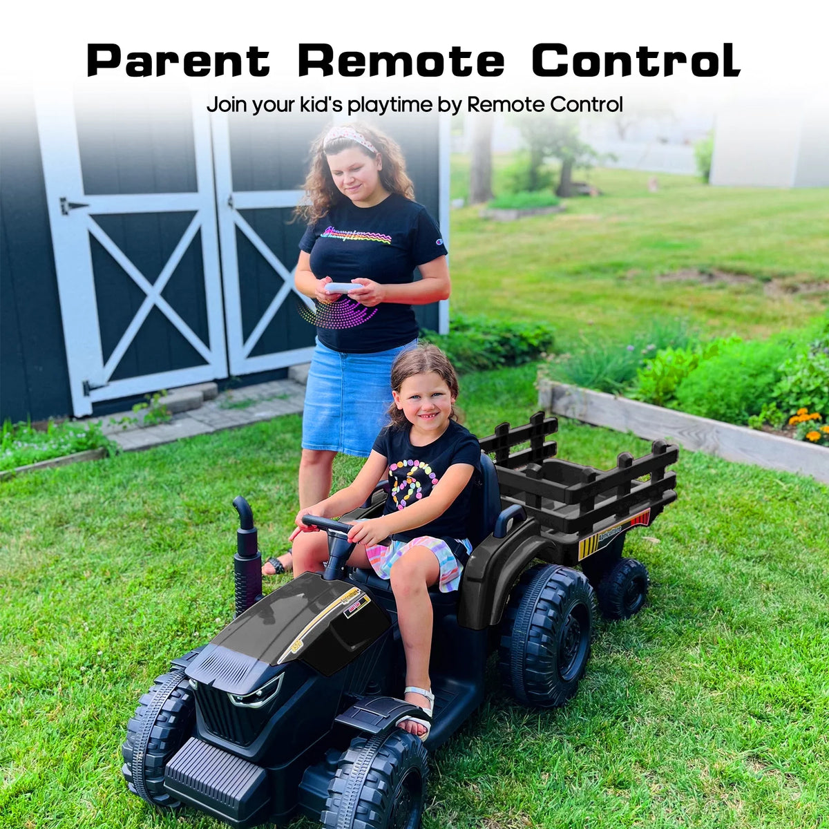 24V Ride on Tractor with Trailer G99873