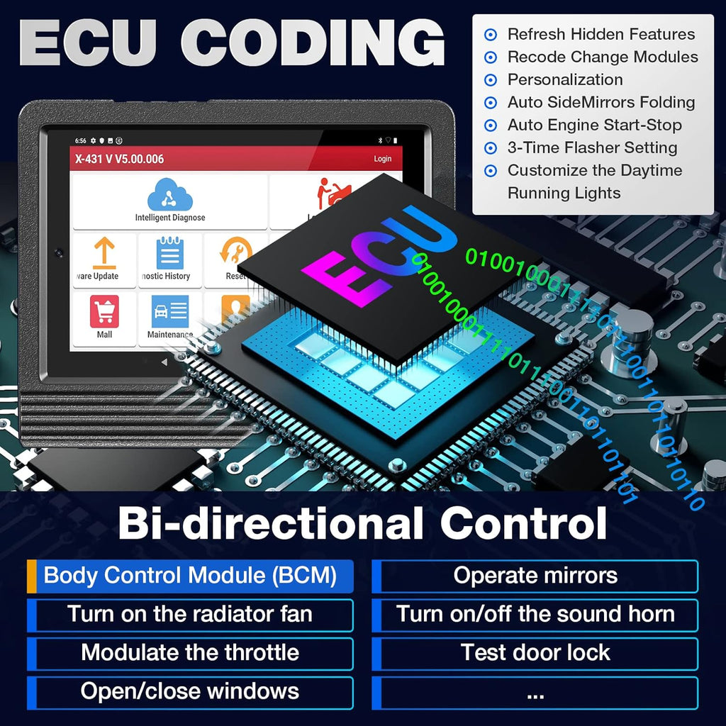 Bi-Directional Car Diagnostic Tool V28871