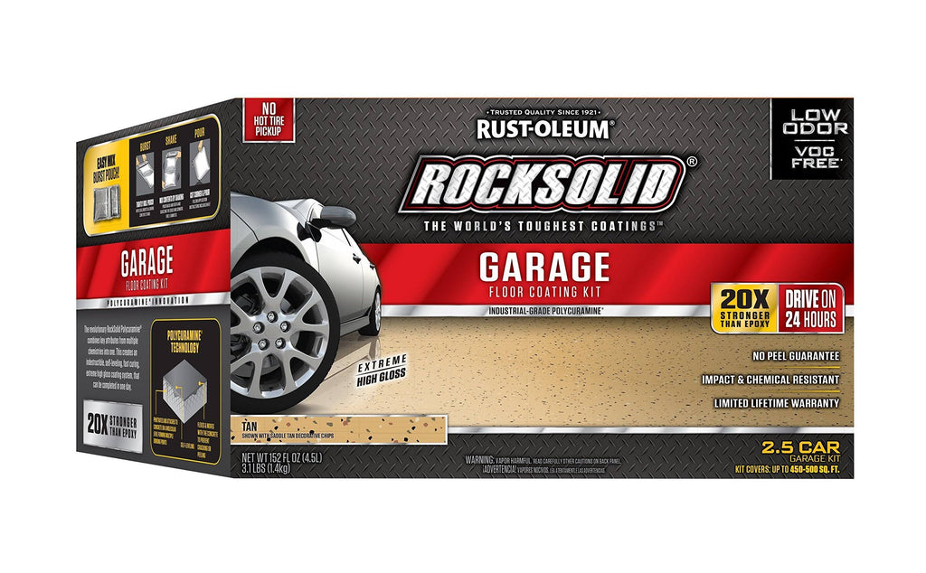 2.5 Car Garage Floor Coating Kit K528