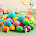 36 Pcs Plastic Jumbo Easter Eggs U699