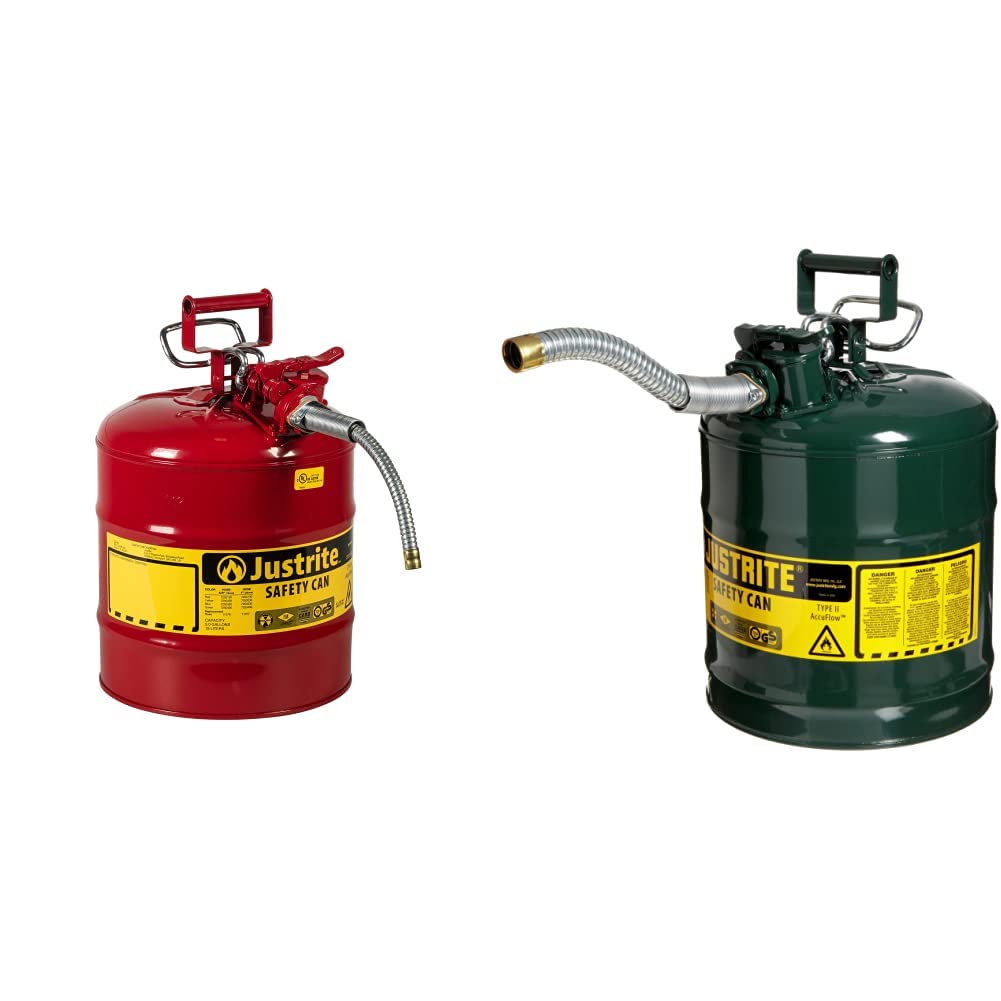 5 Gallon Galvanized Steel Type II Safety Can S59305