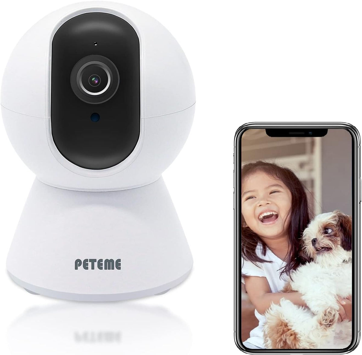 5 Color Display Video Baby Monitor with Pan/Tilt Camera T742490