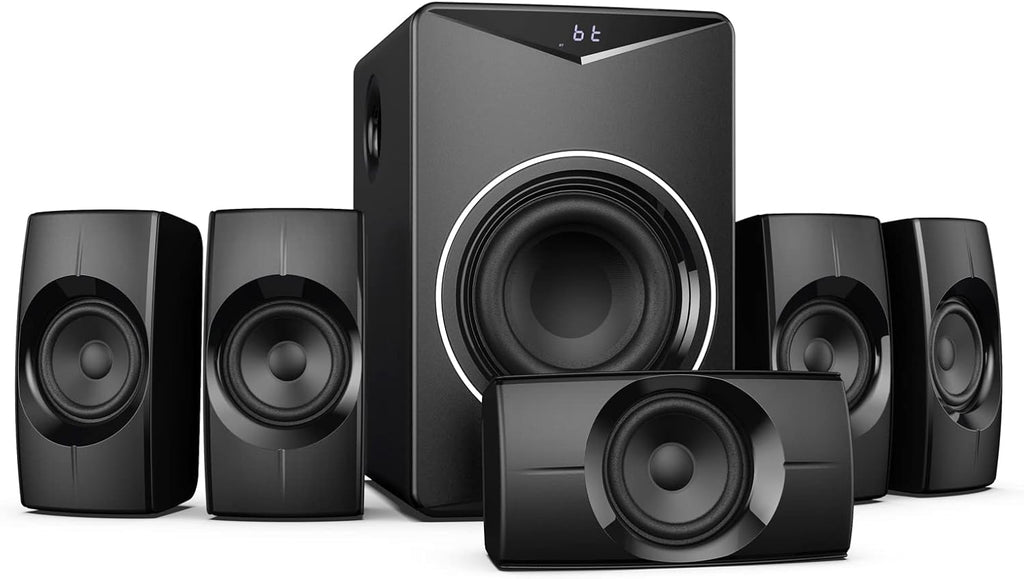 Bluetooth 5.1 Channel Surround Sound System with Subwoofer I6287