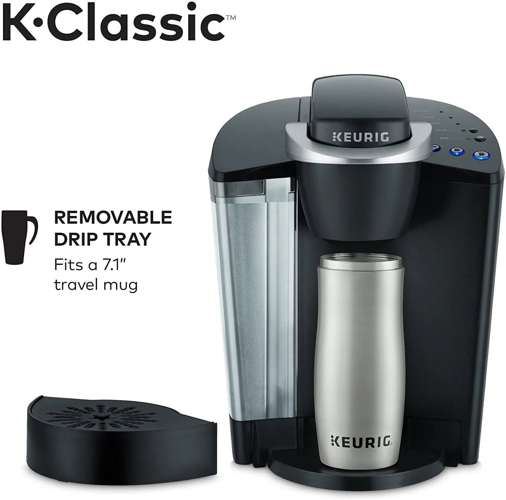 Black Single Serve K-Cup Pod Coffee Maker D43195
