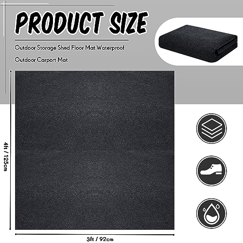 Waterproof Non Slip Outdoor Storage Shed Floor Mat B3192