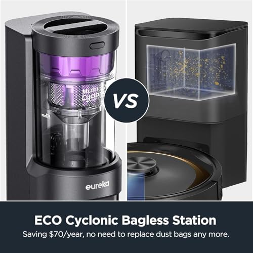 Robot Vacuum and Mop Combo with Self Emptying Station I283828