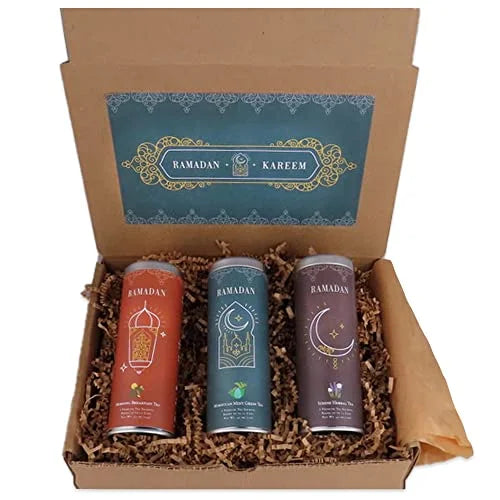 Gourmet Tea Gift Set with Three Tins of Tea H83409