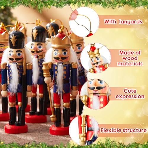 36 Pcs Christmas Nutcracker Ornament I569