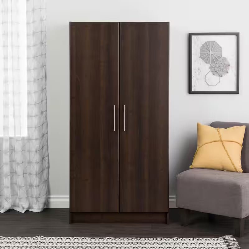 Wood Freestanding Garage Cabinet in Espresso F423106