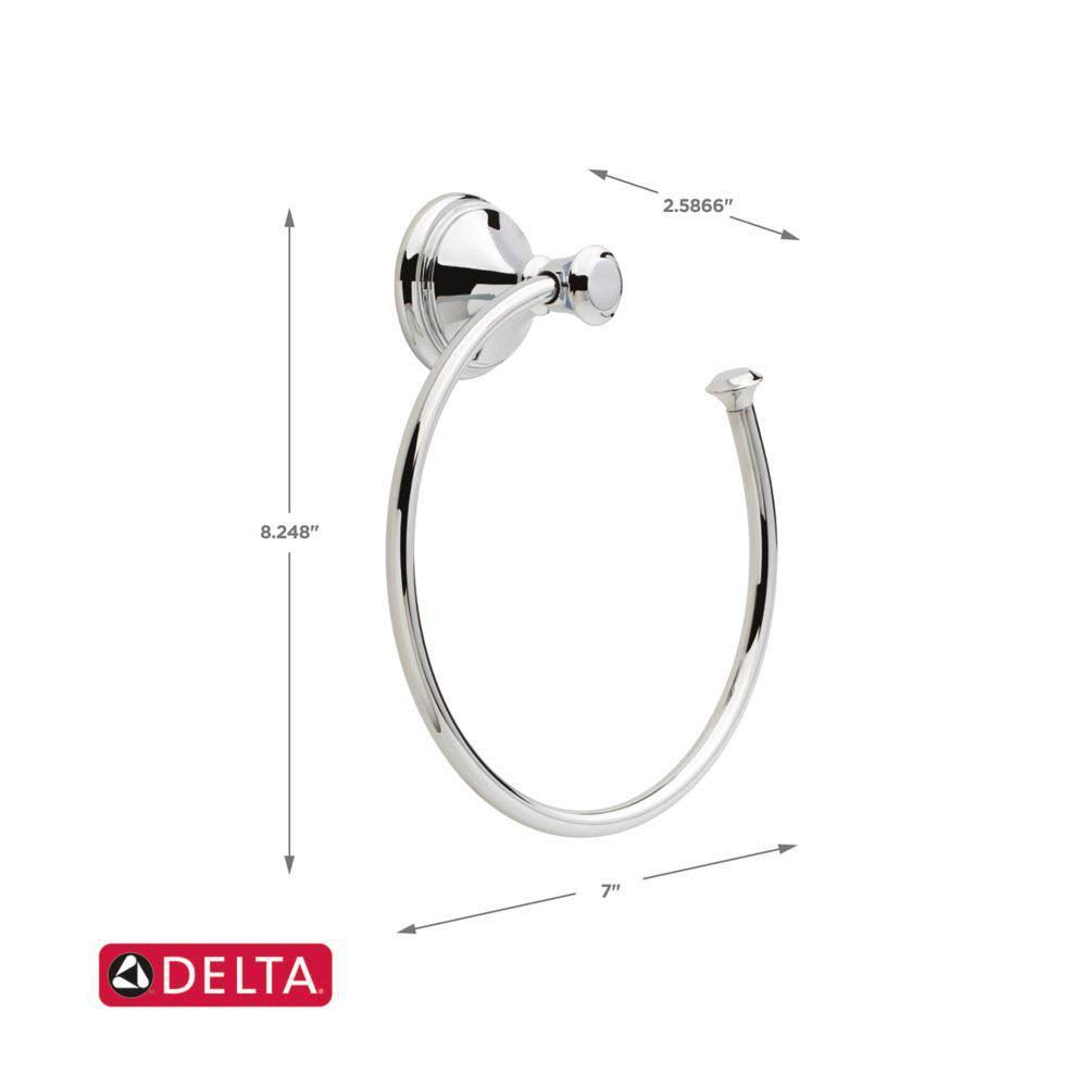 5 Piece Polished Chrome Bathroom Hardware Set S746461