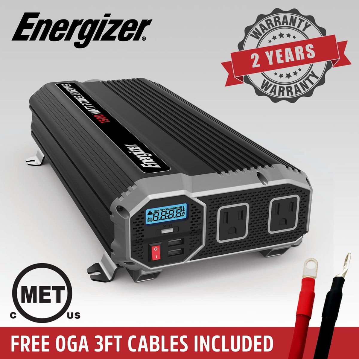 1500 Watts Modified Sine Wave Power Inverter J572