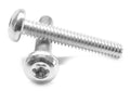 #10-24 x 5/16 Coarse Thread Machine Screw 6 Lobe Pan Head Zinc Plated V33579