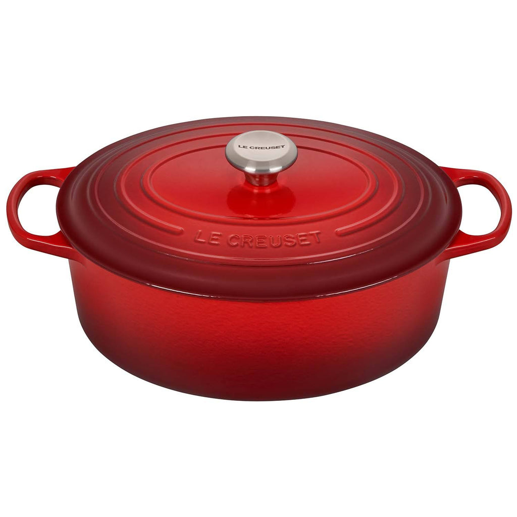 Cast Iron 6.75-Quart Deep Teal Oval Dutch Oven I999331