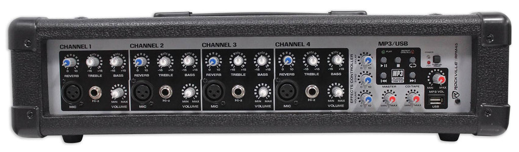 2400W Powered 4-Ch Mixer D326