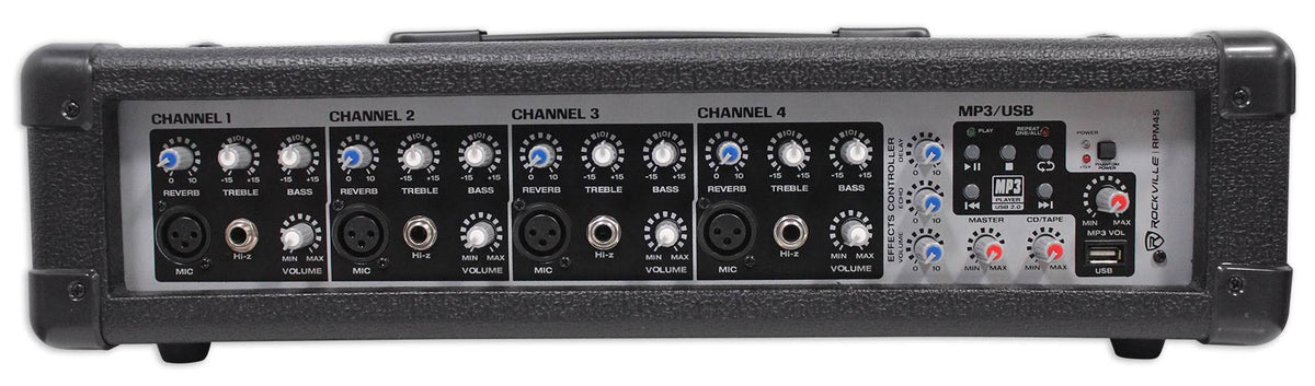 2400W Powered 4-Ch Mixer D326